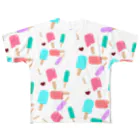 🍮ままち。🍮のIce1 All-Over Print T-Shirt