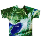 WEAR YOU AREの兵庫県 Unnamed Road All-Over Print T-Shirt