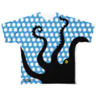 oba:obaのNO TENTACLE, NO LIFE All-Over Print T-Shirt