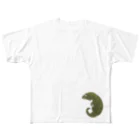 Syuto Hosoyaの苔むすジャイゲコ フルグラフィックTシャツ
