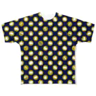 大賀一五の店の月兎のドット柄 All-Over Print T-Shirt