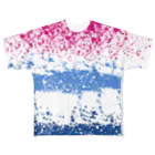 LIBRI PAINT WORKのLIBRI PAINT WORK 014 フルグラフィックTシャツ