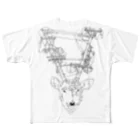 happamanのSIKA-DENTYU All-Over Print T-Shirt