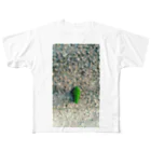 🕷Ame-shop🦇のアゲハチョウの幼虫 フルグラフィックTシャツ