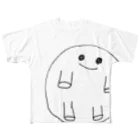 YASUKI_TEAのちゃぶ台くん All-Over Print T-Shirt