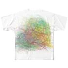 iropengoodsのDrawing　０２ フルグラフィックTシャツ