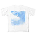 Fantasy PartyのKumoKumo 《Sora》前面 All-Over Print T-Shirt