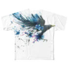 橋本佳史朗のアートTシャツ 諸刃 All-Over Print T-Shirt