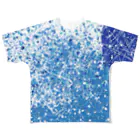 LIBRI PAINT WORKのLIBRI PAINT WORK 025 フルグラフィックTシャツ