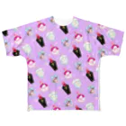 ﾍﾞﾘｷｬ🍓ｱﾌﾟｺ🌟長宗我部 猫親のNukoshi Perfume Collectionライラック フルグラフィックTシャツ