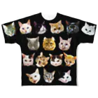 Neko-Shika-KatanのCAT34（ｼｰｴｰﾃｨｰｻｰﾃｨｰﾌｫｰ） フルグラフィックTシャツ