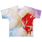 金魚屋喜楽美の越後の華 All-Over Print T-Shirt