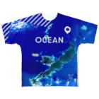 WEAR YOU AREの沖縄県 島尻郡 Tシャツ 両面 All-Over Print T-Shirt