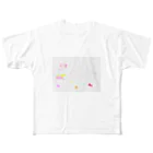 ao art ｍuseumの「Pop out」 series フルグラフィックTシャツ