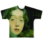 YW DESIGNS STOREの畑中 優 Full Graphic Design T-shirt All-Over Print T-Shirt