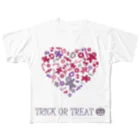 SU-KUのHalloween candy フルグラフィックTシャツ