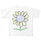 Margaritaの庭のひまわり All-Over Print T-Shirt