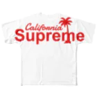 mairo baseのCalifornia サーフィン All-Over Print T-Shirt