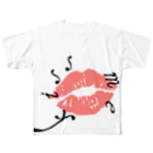 entraide-japanのキッスTシャツ All-Over Print T-Shirt