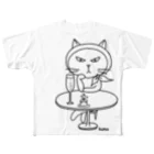 mkumakumaのおひとりにゃま All-Over Print T-Shirt