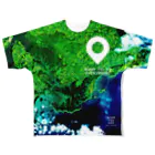 WEAR YOU AREの北海道 厚岸郡 Tシャツ 両面 All-Over Print T-Shirt