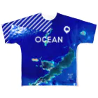 WEAR YOU AREの沖縄県 島尻郡 Tシャツ 片面 フルグラフィックTシャツ