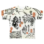 花日和 畳の御節妖怪 元旦 All-Over Print T-Shirt