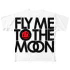 月が輝くこんな夜にのFLY ME TO THE MOON フルグラフィックTシャツ