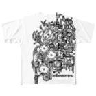 millionmirrors!のold system（FGT） フルグラフィックTシャツ