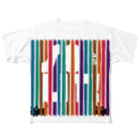 影猫商会のSo Lit! All-Over Print T-Shirt