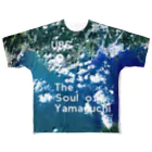 WEAR YOU AREの山口県 宇部市 Tシャツ 両面 All-Over Print T-Shirt