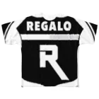 REGALOのREGALO  Rロゴ All-Over Print T-Shirt