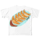 木ノ下商店のこのき亭の餃子 All-Over Print T-Shirt