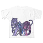 JAKU_LUSHAの姉弟 All-Over Print T-Shirt