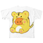 ゆるぽよしょっぷのとらトマ🐯 フルグラフィックTシャツ