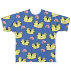 ハナイロのこけつにいらずんば All-Over Print T-Shirt