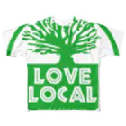 LOVE LOCAL JAPAN.orgのLLJ.org All-Over Print T-Shirt