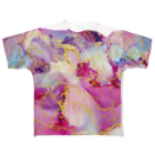 Art & Voice Energy Therapy コナネノネの宇宙の喜花 All-Over Print T-Shirt