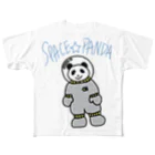 ★Panda Cafe★のスペースパンダ★宇宙パンダ SPACE PANDA CAFE フルグラフィックTシャツ