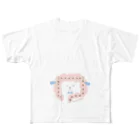 たっちからぁショップのなでなで羊さん All-Over Print T-Shirt