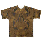 YS VINTAGE WORKSの枯れボタニカル　FG All-Over Print T-Shirt