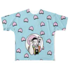 ハナイロの桃尻娘御一行 All-Over Print T-Shirt