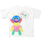 タエラウェポンの紙粘土のアリくん フルグラフィックTシャツ