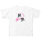 GreenSpecialの筆文字　結弦 All-Over Print T-Shirt