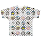 ロジローの【コラボ】猫の日集まれ フルグラフィックTシャツ