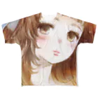 mayurinのおんなのこ フルグラフィックTシャツ