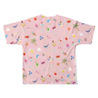 日下田のchilly summer フルグラフィックTシャツの背面