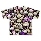 oonosaketenのＡＩキノコ All-Over Print T-Shirt :back