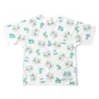 ねこぢるショップのねこぢる(フルグラフィックTシャツ) All-Over Print T-Shirt :back