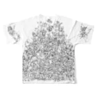 100KID'S YAKOUの100kid's yakou All-Over Print T-Shirt :back